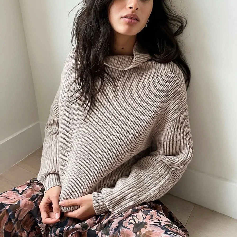 ARITZIA Wilfred Montpellier Turtleneck 100% Wool - Picture 1 of 9